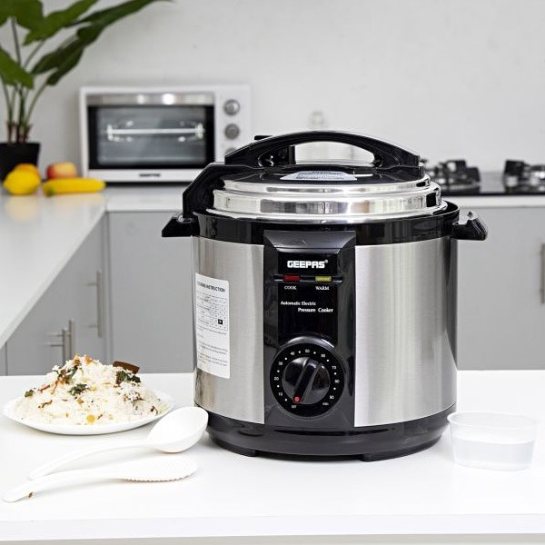 Geepas GPC307 Electric Pressure Cooker 6L-604