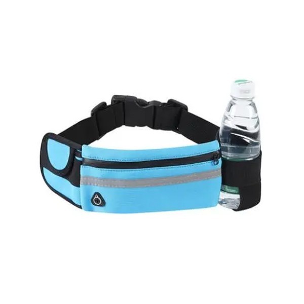 Waterproof Waist Belt Sports Storage Bag 2 Pcs-7668