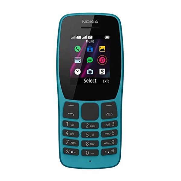 Nokia 110 Ta-1192 Dual Sim Gcc Blue-8403