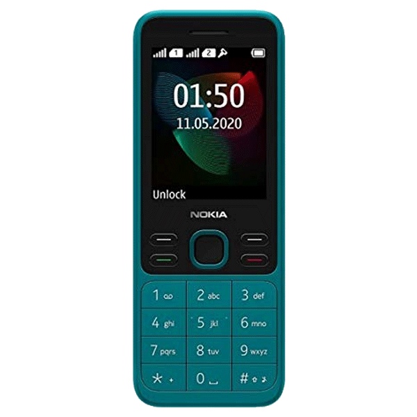 Nokia 150 Ta-1235 Dual Sim Gcc Cyan Blue-11157
