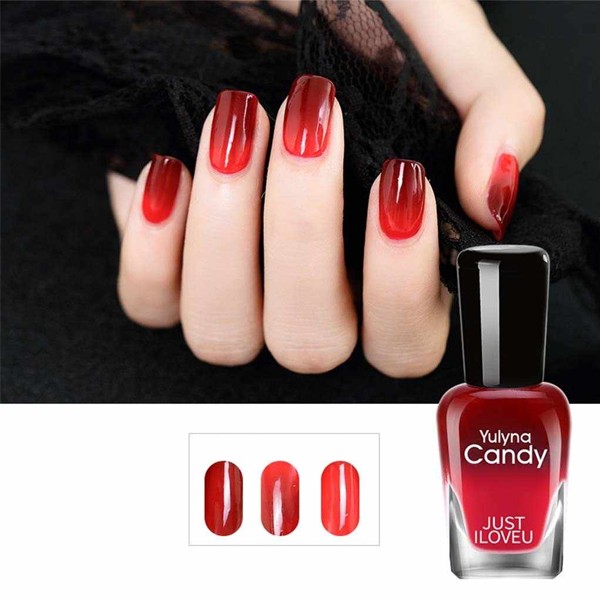 Net Red Oily Gradient Nail Polish-7500