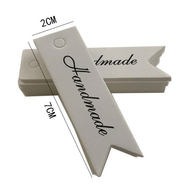 Small Label With Blank Bookmarks Garment Tags (100pcs/set)-4443