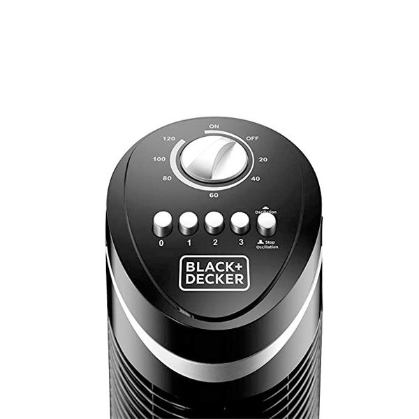 Black & Decker TF50-B5 3 Speed Tower Fan, 50W -4263