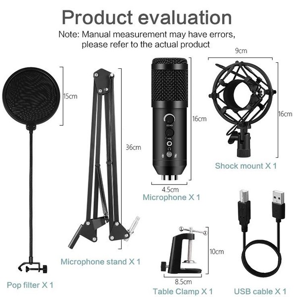 High Quality Studio Pro Microphone Filter Set-6123
