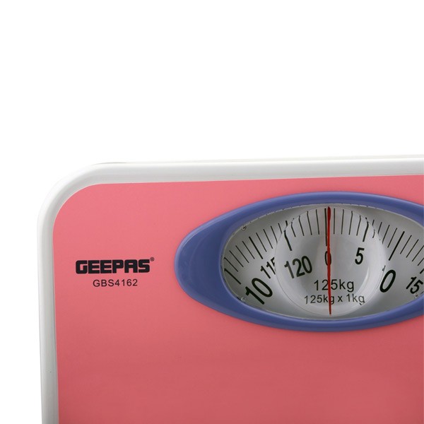 Geepas GBS4162 Mechanical Weighing Scale with Height and Weight Index Display-596