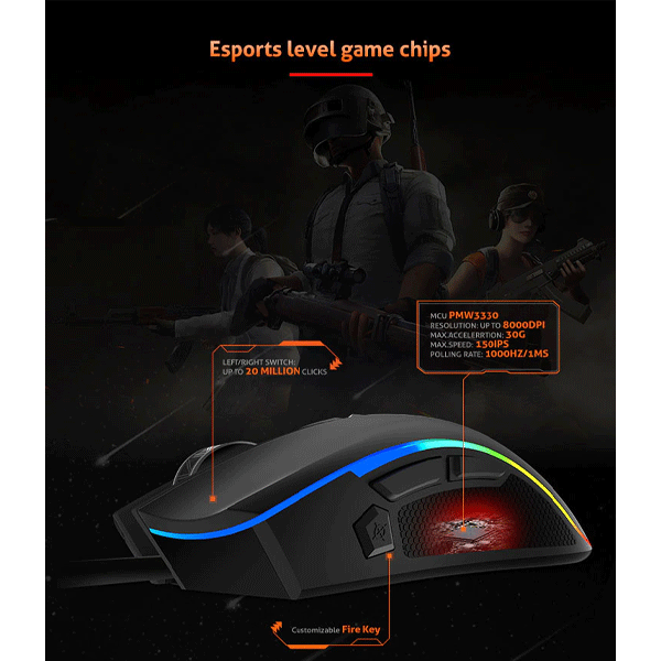 Meetion MT-G3330 Gaming Mouse-9306