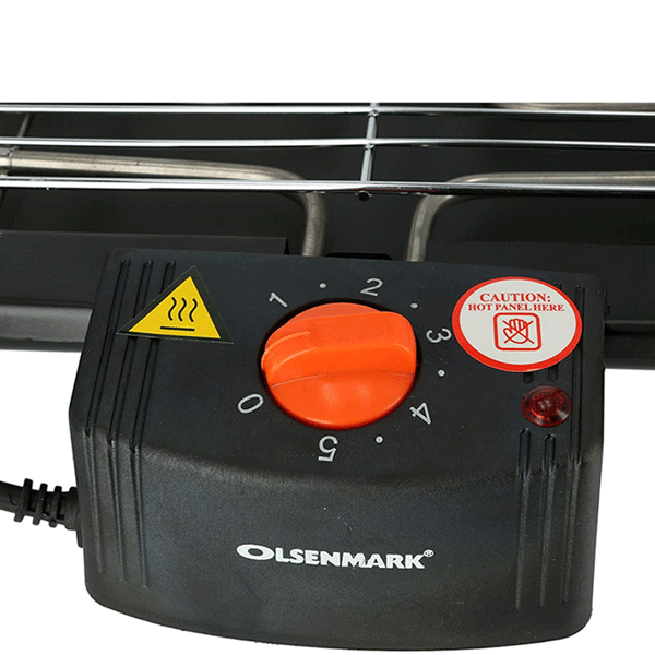 Olsenmark OMBBQ2397 Open Air Barbecue Grill, 2000W-1508
