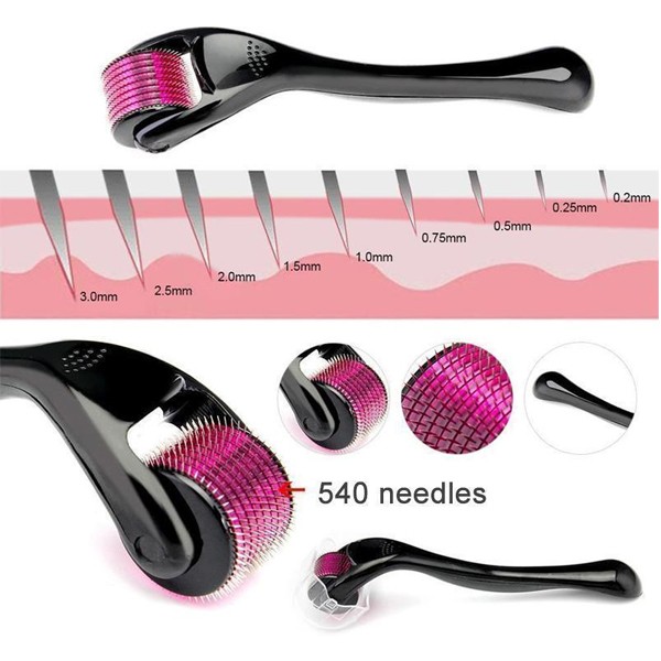 2021 Revolutionary Hair Growth Titanium Needle Roller-6234