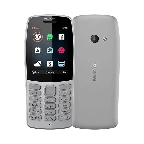 Nokia 210 Ta-1139 Dual Sim Gcc Grey-11180