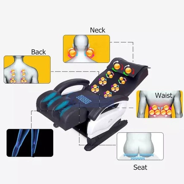 High Quality Full Body Massaging Chair With Calf Massaging -6179
