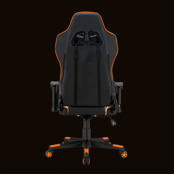 Meetion MT-CHR15 Gaming Chair Black+Orange-9868