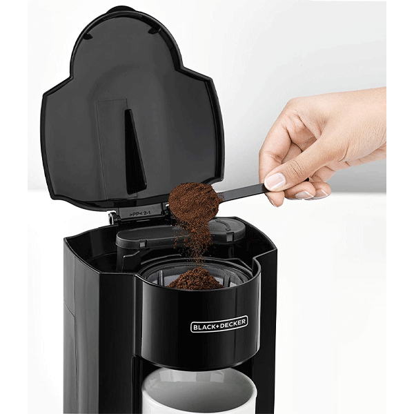Black+Decker 1 Cup Coffee Maker With Ceramic Cup DCM25N-B5-9483