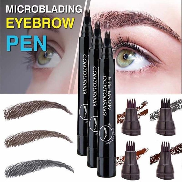 Go Life Hot Selling Natural Waterproof Microblading Eyebrow Pen-7416