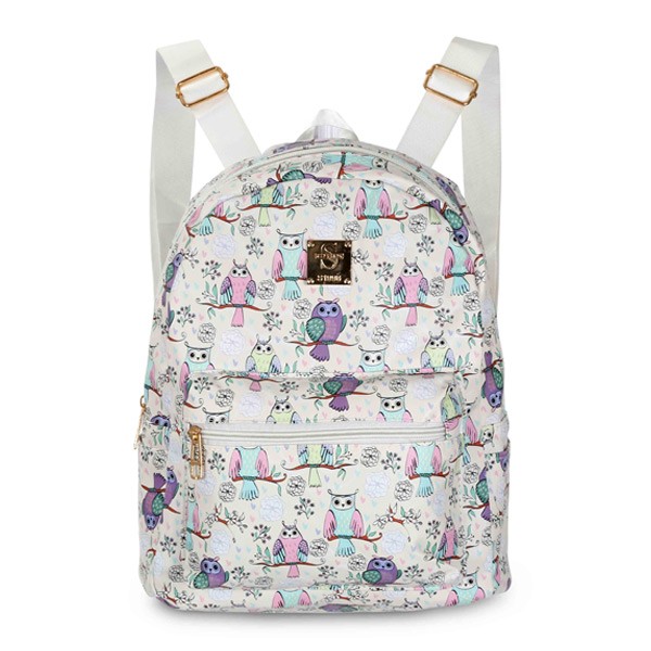2 IN 1 Combo 10-Inch And 13-Inch Okko Mochila Backpack GH-179- White-875