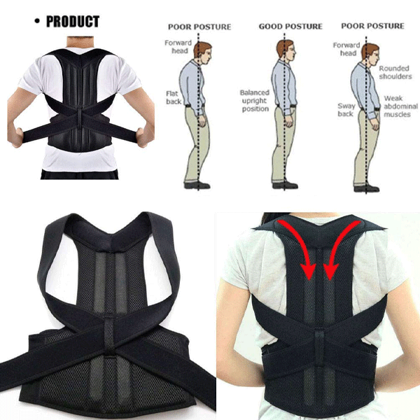 Back Pain Relief Posture Corrector-8837