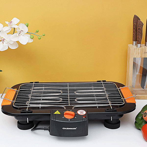 Olsenmark OMBBQ2397 Open Air Barbecue Grill, 2000W-1507