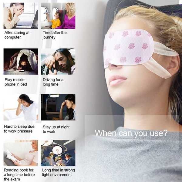 5 Pieces With Steam Diary Eye Mask-8311