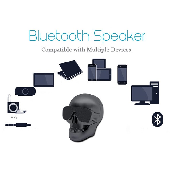 New Creative Wireless Skeleton Portable Speaker-7586