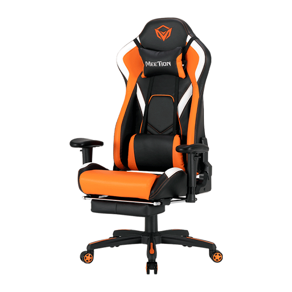 Meetion MT-CHR22 Gaming Chair Black+Orange-9896