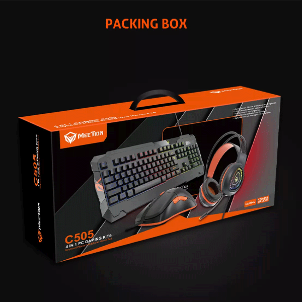 Meetion MT-C505 Kits for PC Gaming 4 in 1 Combo-9239