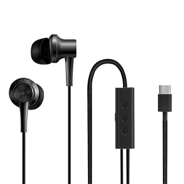 Xiaomi Mi ZBW4382TY Noise Cancelling Type-C In-Ear Earphones, Black-2428