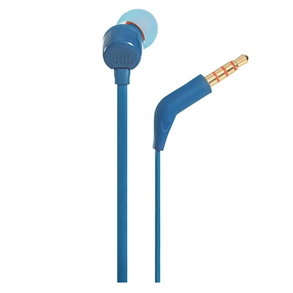 JBL Tune 110 in Ear Headphones with Mic Blue-10245