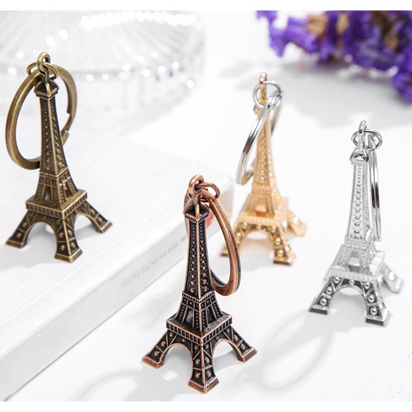 Eiffel Tower Key Chain, Assorted Color-8726