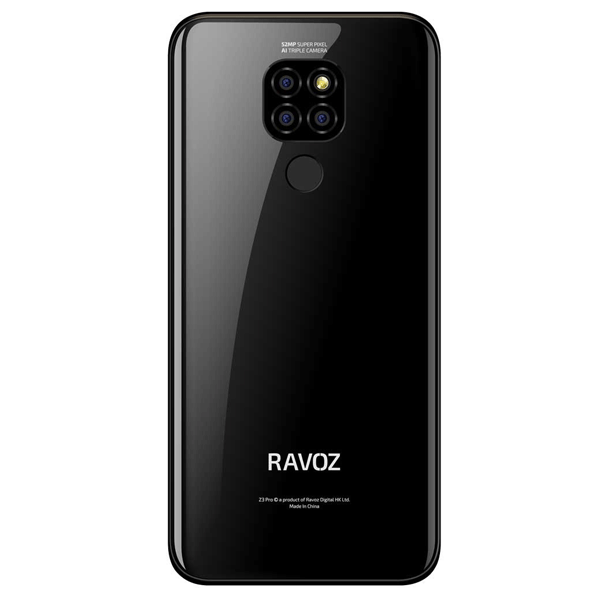 Buy 1 Ravoz Z3 Pro Dual SIM 3GB RAM 32GB Storage 4G LTE Classic Black Get 1 Power Bank YT-06 (Free)-1868