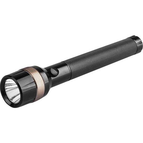 Olsenmark OMFL2760 Rechargeable Flashlight, Black-3141