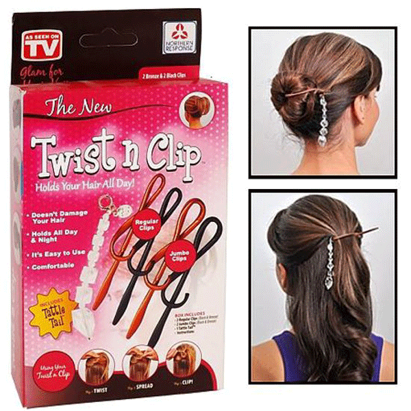 Twist n Clip Hair Styling Clips-11388