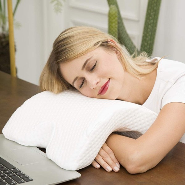 Couple Pillow with Rebound Pressure Arm Support-73