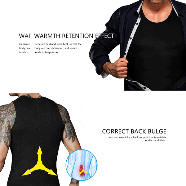 2021 Hot Selling High Quality Sweat Shapers For Men-8861
