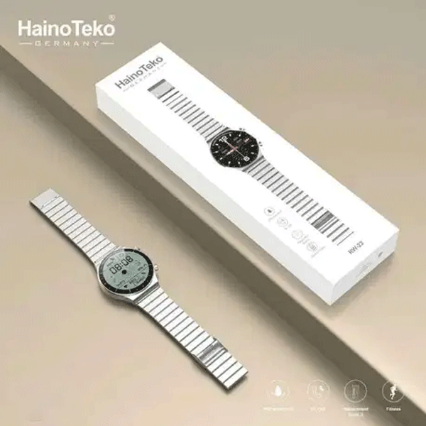 Haino Teko Smart Watch RW-22, Silver-10962