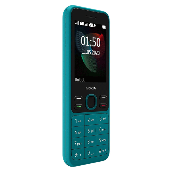 Nokia 150 Ta-1235 Dual Sim Gcc Cyan Blue-11158