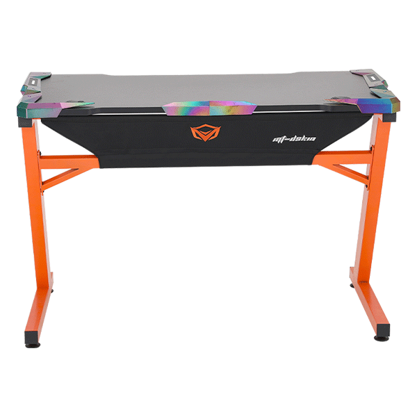 Meetion MT-DSK10 Gaming Table Black+Orange-10121