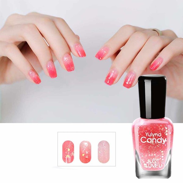 Net Red Oily Gradient Nail Polish-7497