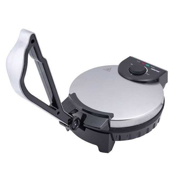 Geepas GCM6125 Chapati Maker Non-Stick Coating Lightweight & Compact Design 1200w-365