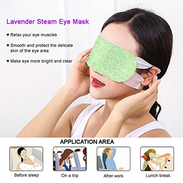 5 Pieces With Steam Diary Eye Mask-8310