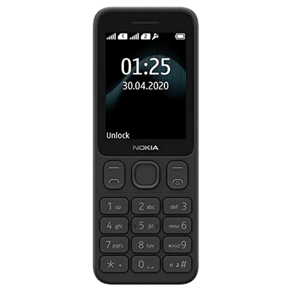 Nokia 125 Ta-1253 Dual Sim Gcc Black-11142
