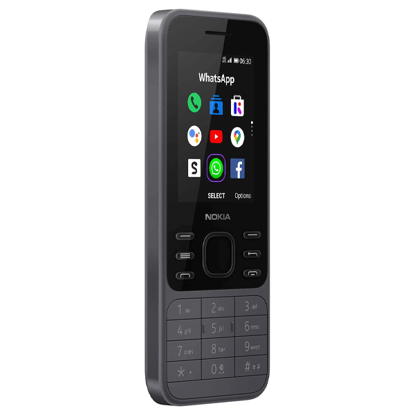 Nokia 6300 4G Ta-1287 Dual Sim Gcc Charcoal-11289