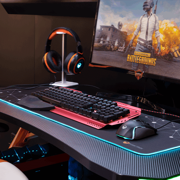 Meetion MT-PD121 Backlight Gaming Mouse Pad-9520