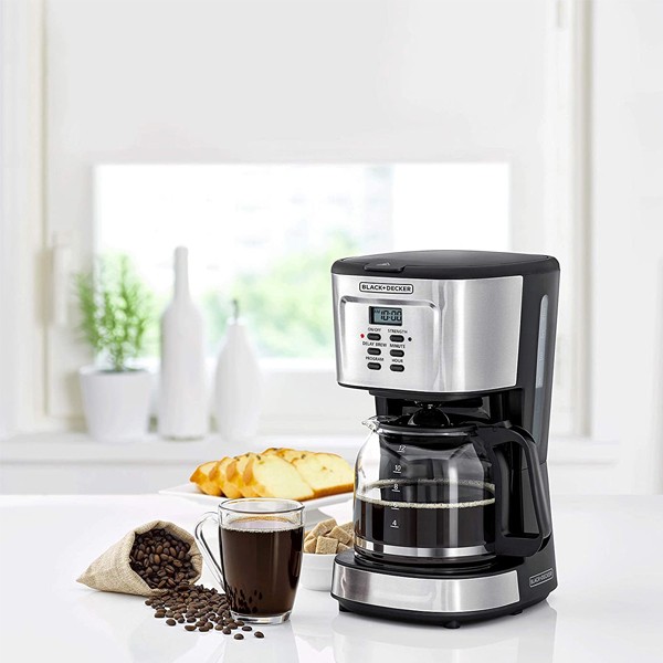 Black+Decker 900w 12 Cup Programmable Coffee Maker DCM85-B5-5837