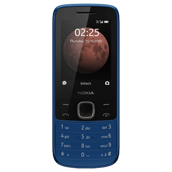 Nokia 225 4G Ta-1279 Dual Sim Gcc Blue-11279