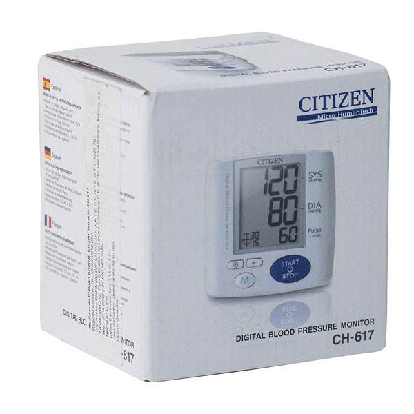 Citizen Blood Pressure Monitor CH-617, Made in Japan, 5 Years International Warranty-4743
