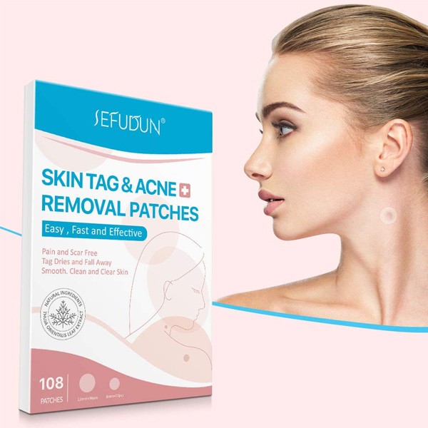 Painless Skin Tags Acne Removal 108Pcs-6918