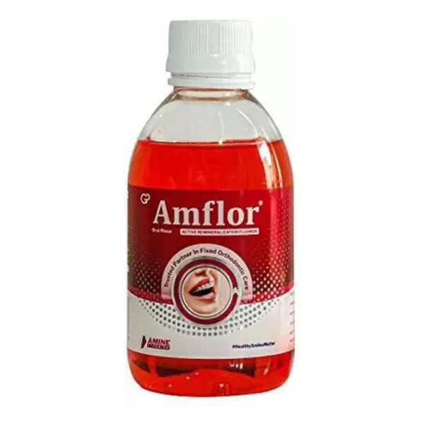 AMFLOR Best Toothpaste And Oral Rinse Combo For Braces-5232