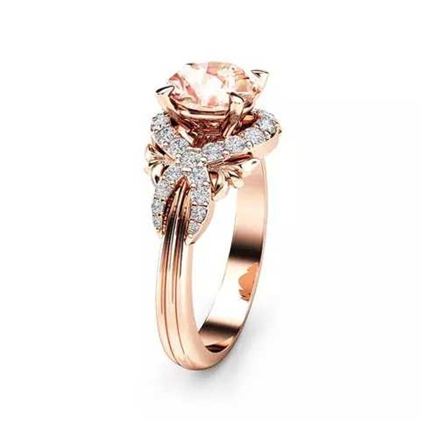SIGNATURE COLLECTIONS SGR003 Romantic Confession Champagne Ring-4833