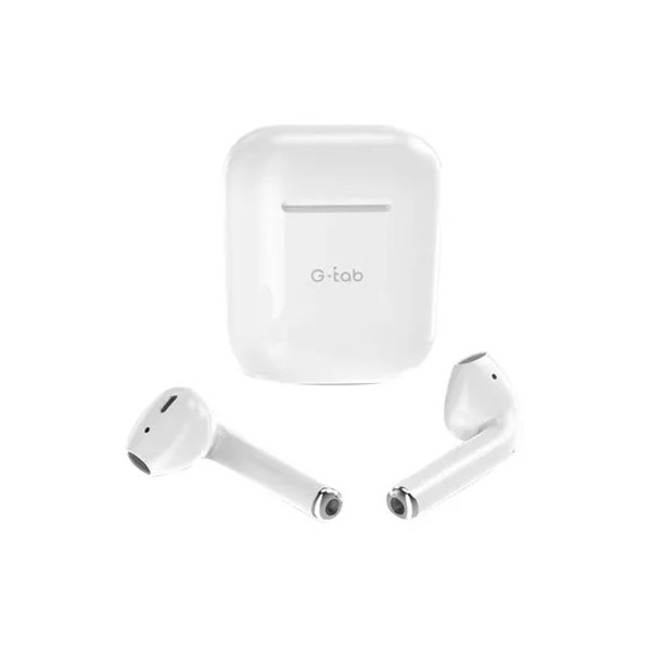 G Tab TW3 Pro In Ear Headphones With Charging Case White-10368