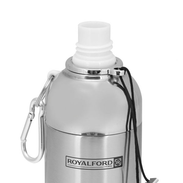 Royalford RF6147 Stainless Steel Vacuum Sports Bottle, 500 mL-4064