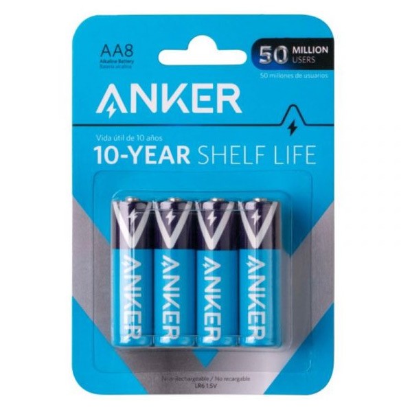 Anker B1810H13 AA Alkaline Batteries 8-pack-1062